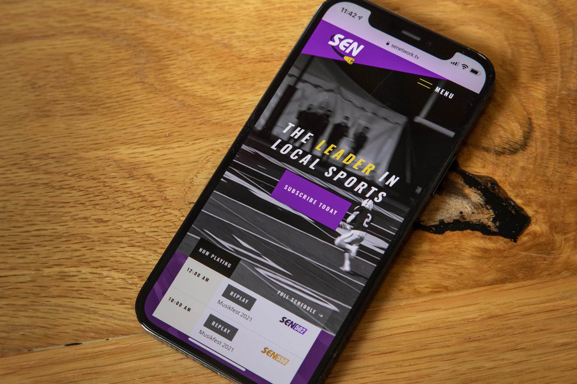 Website design for Service Electric Network