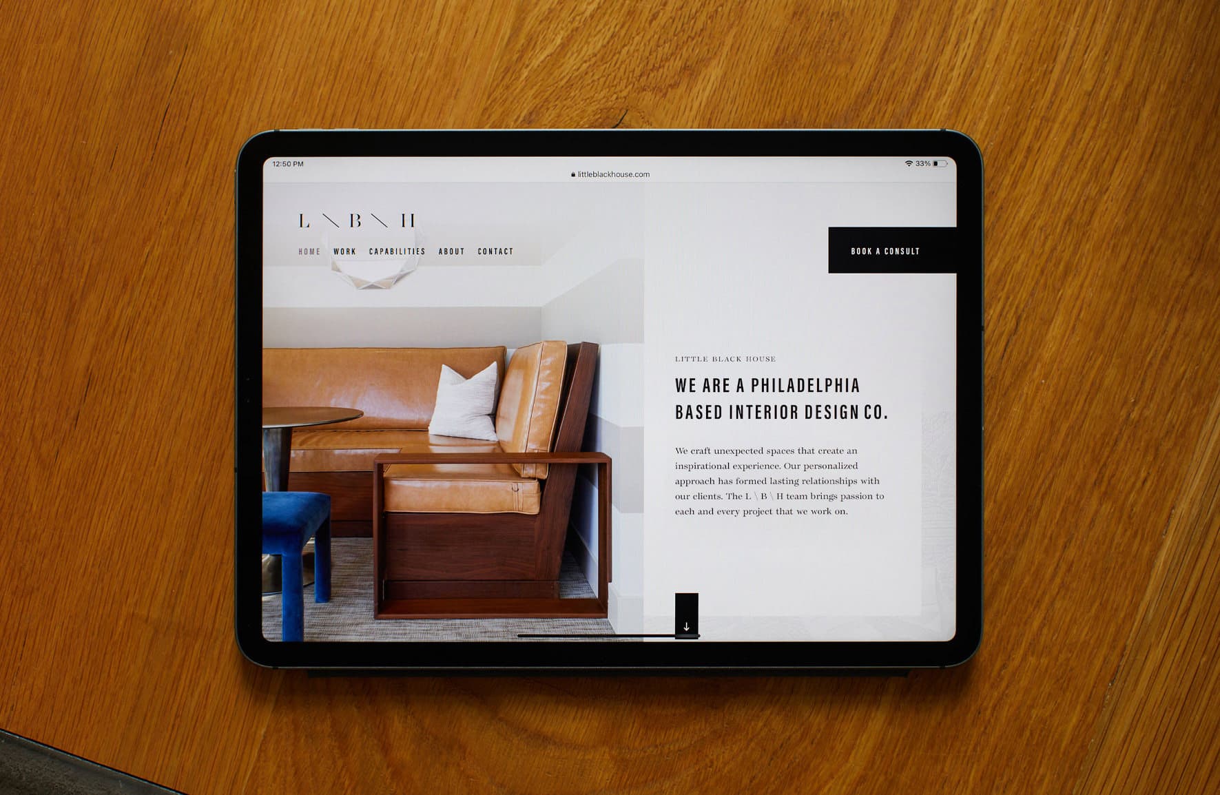 Mobile-friendly website design