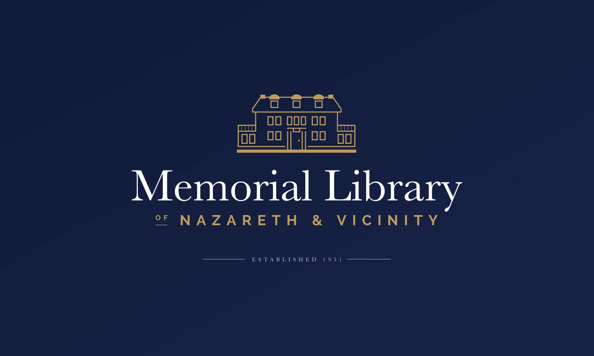 Logo design for Memorial Library of Nazareth