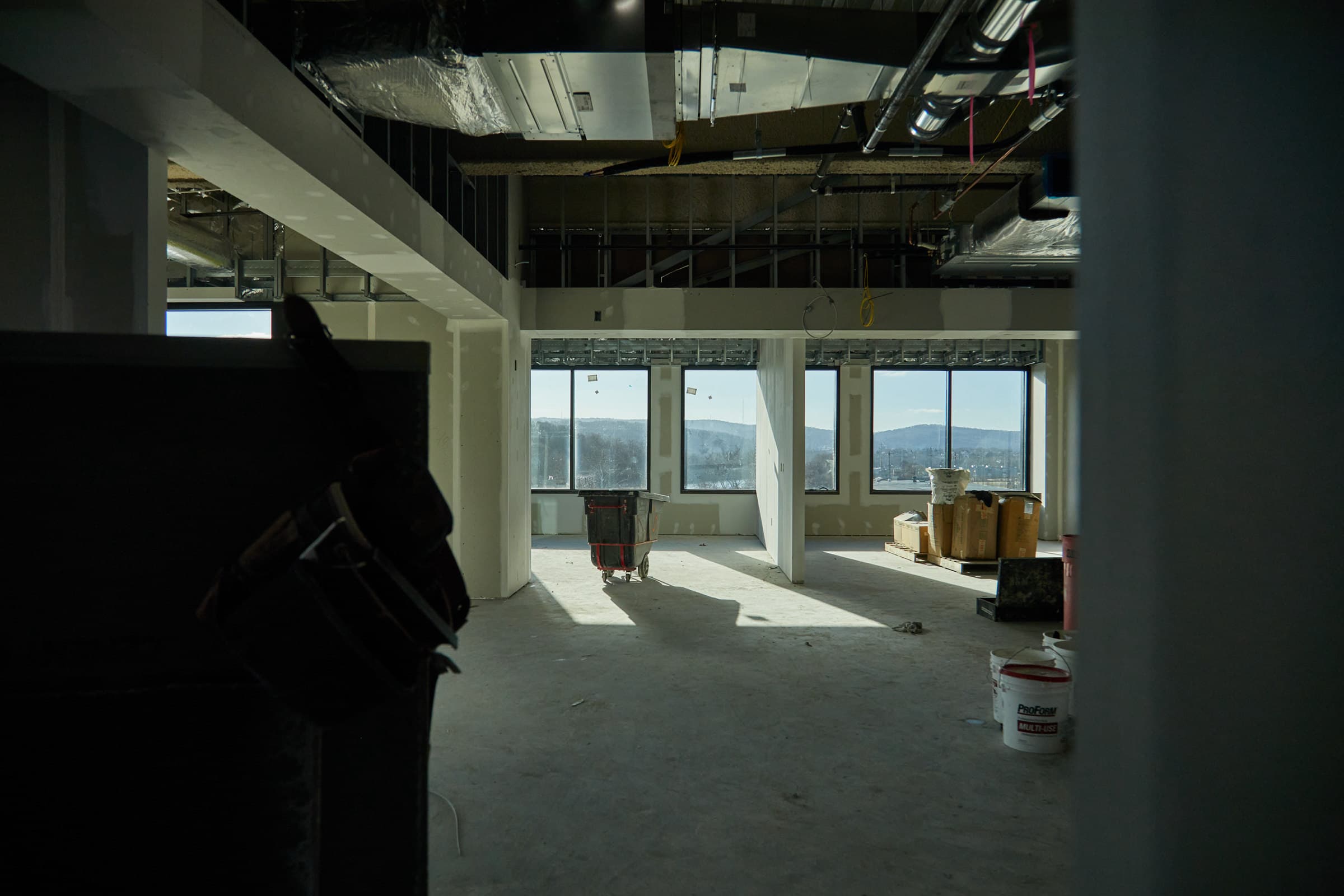 Construction photography of The Waterfront