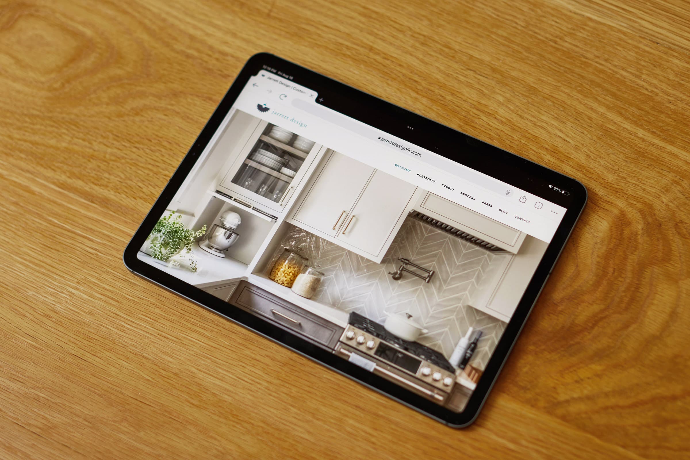 Website design for Jarrett Design