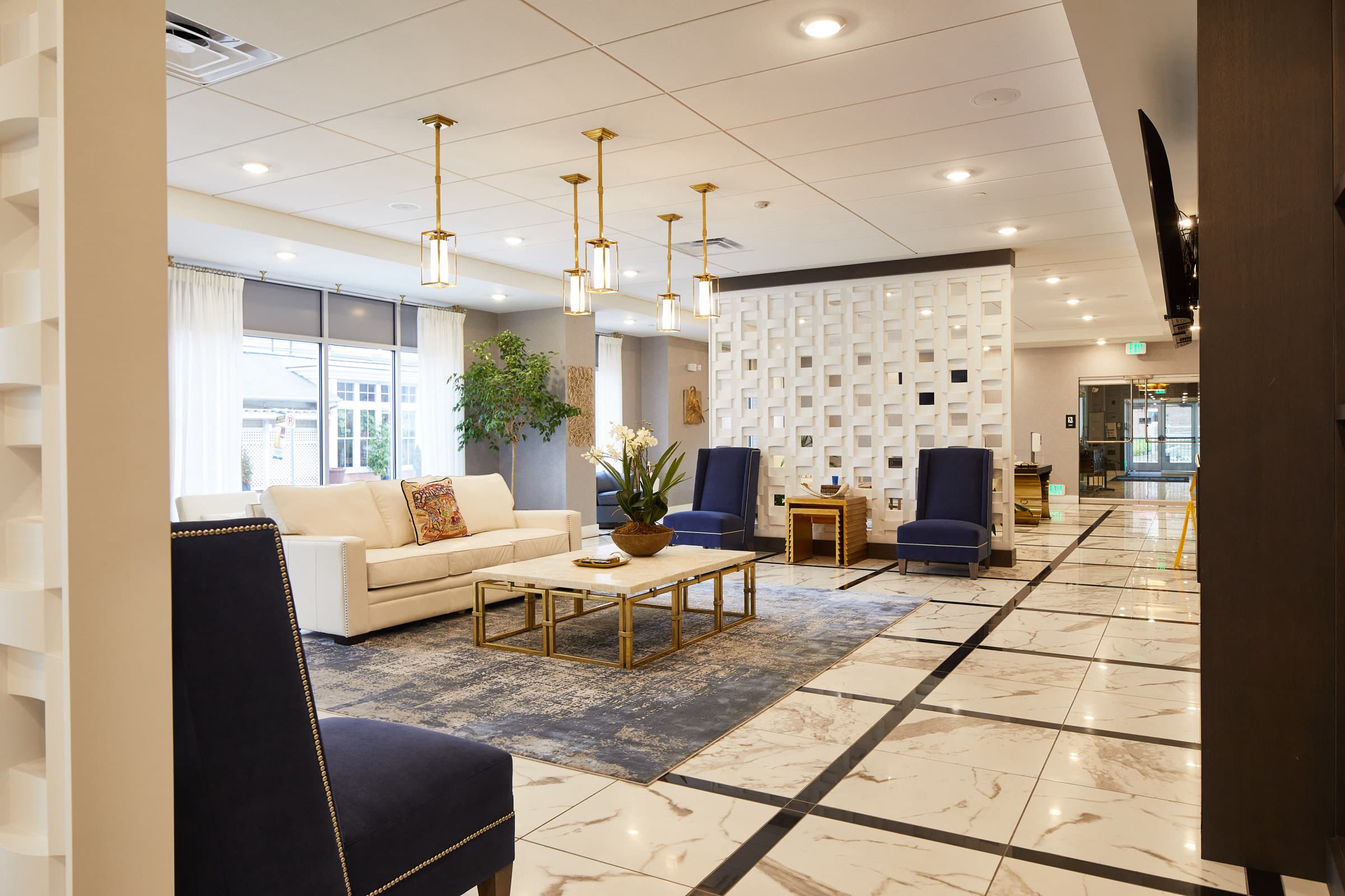 Communal space photography for Petrucci Residential