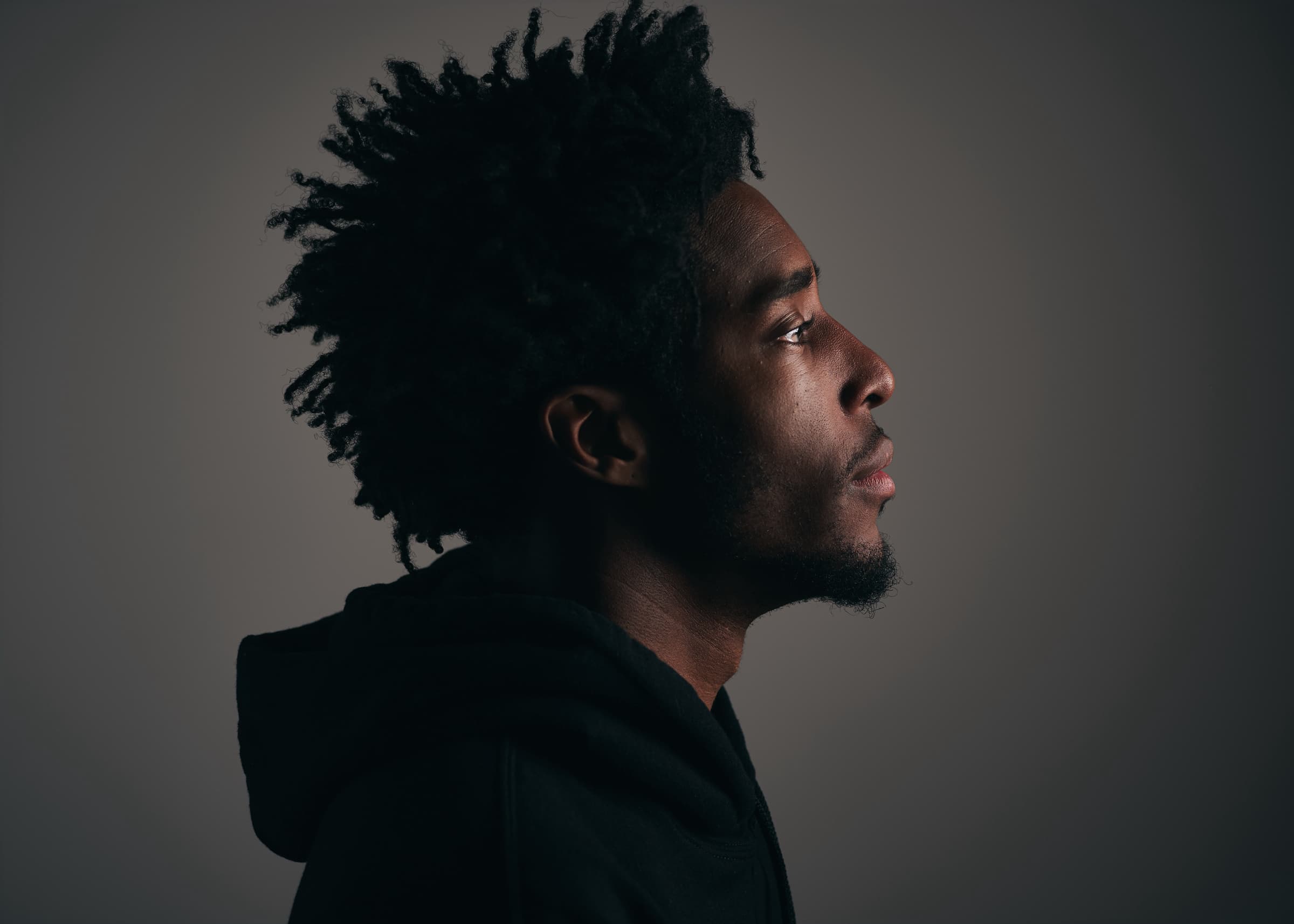 Portrait of hip-hop artists Black Dre