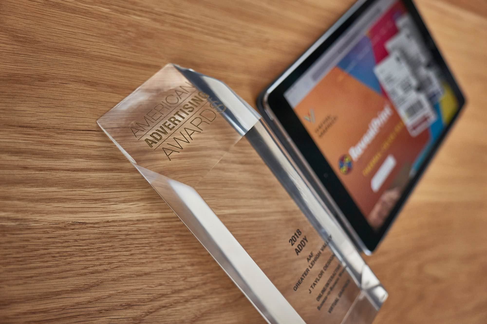 Gold Award Winning website design