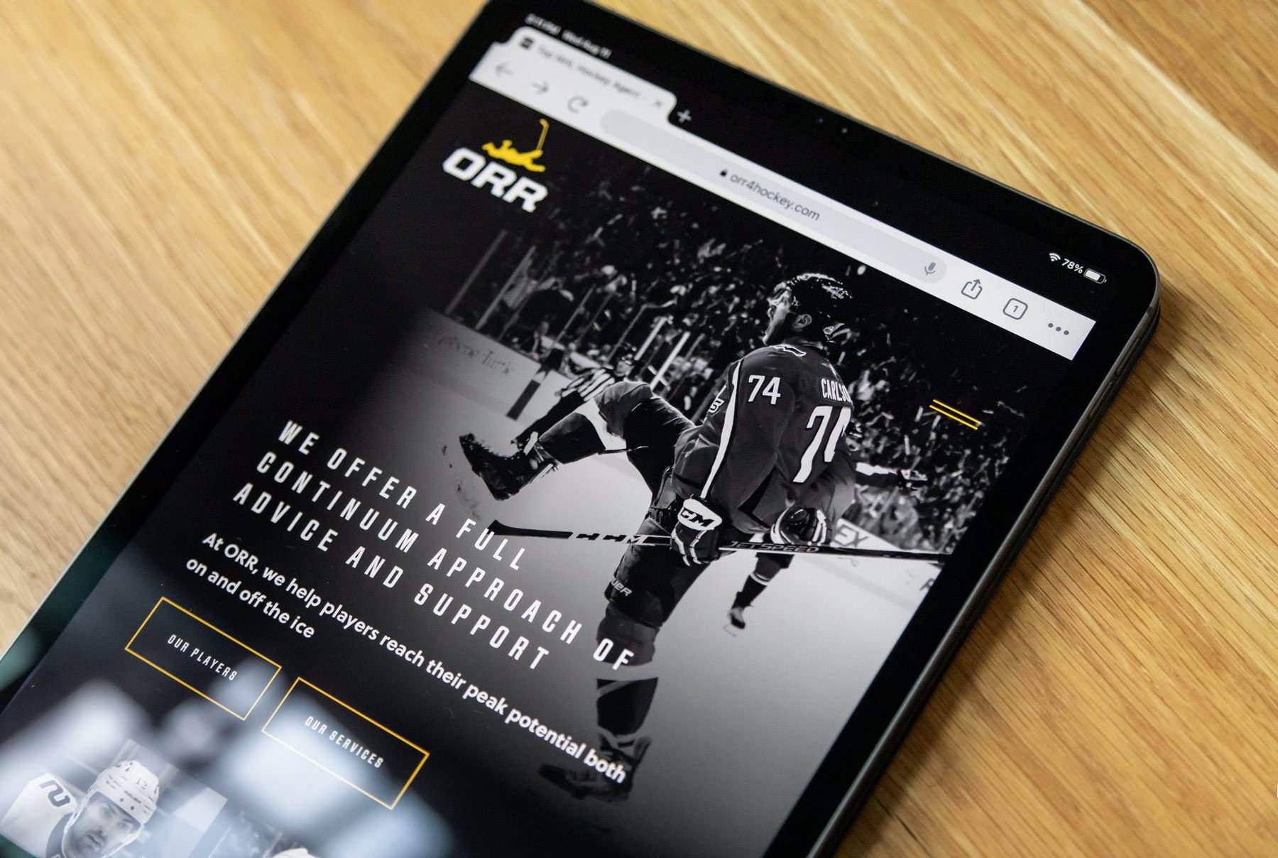 New Website for Top NHL Hockey Agents