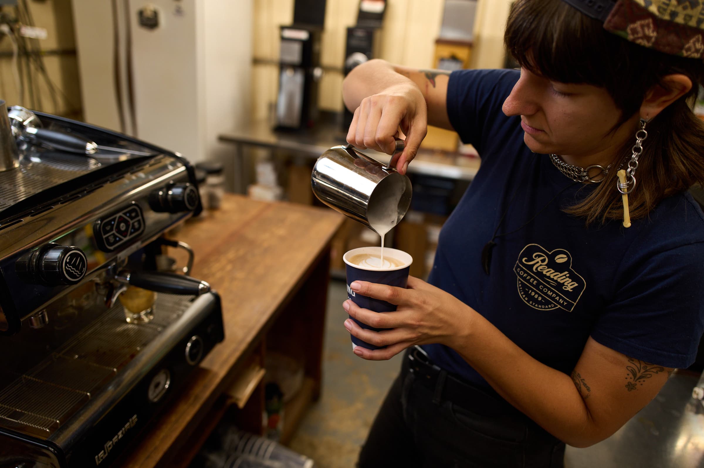 Candid photography for Reading Coffee Roasters