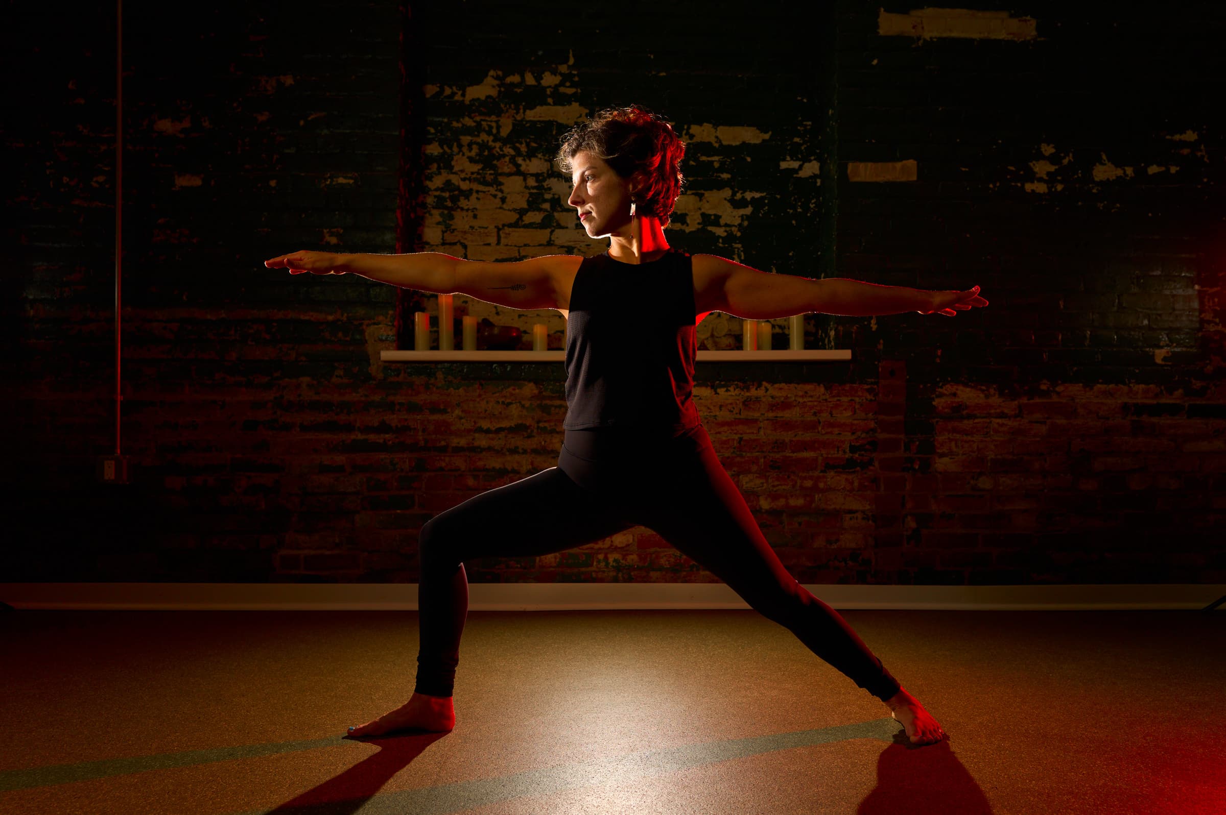 Yoga Portrait Photography with The Valley Om
