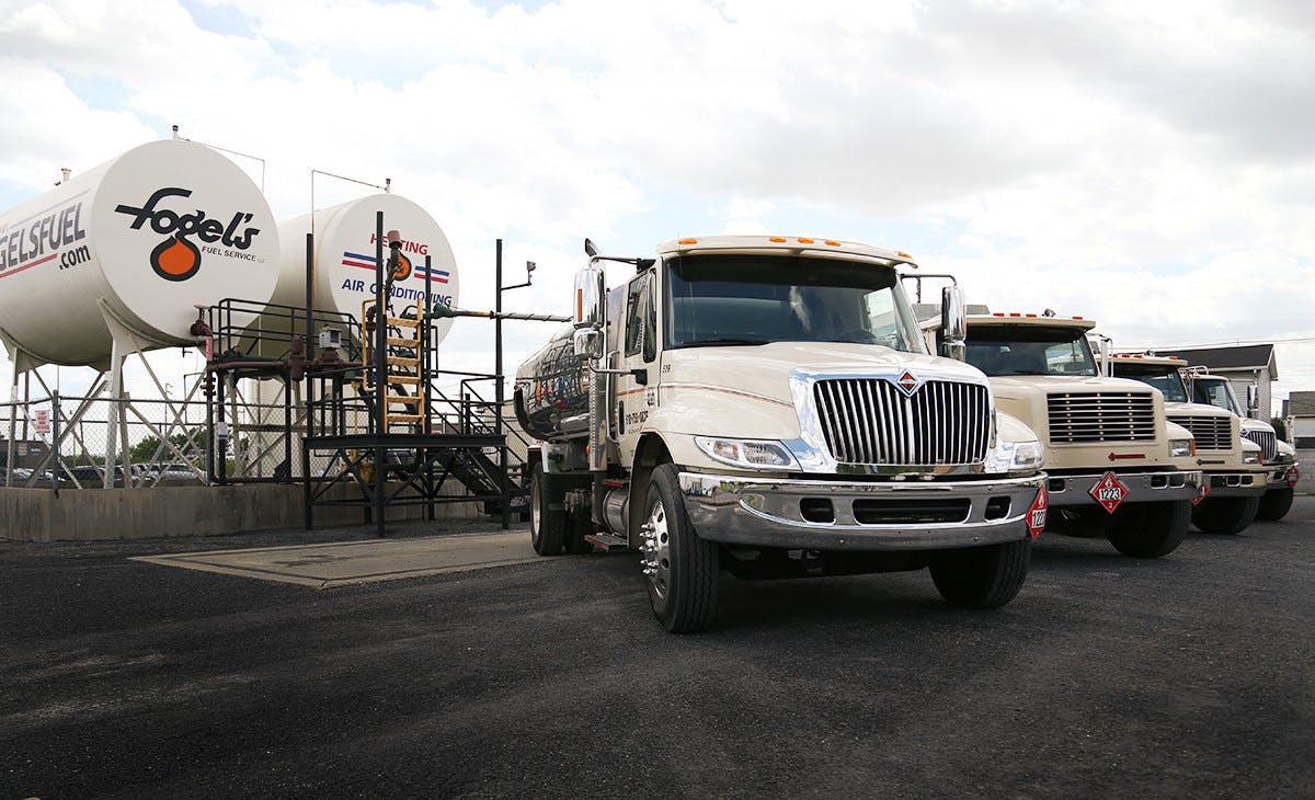Truck photography for Fogel's Fuel