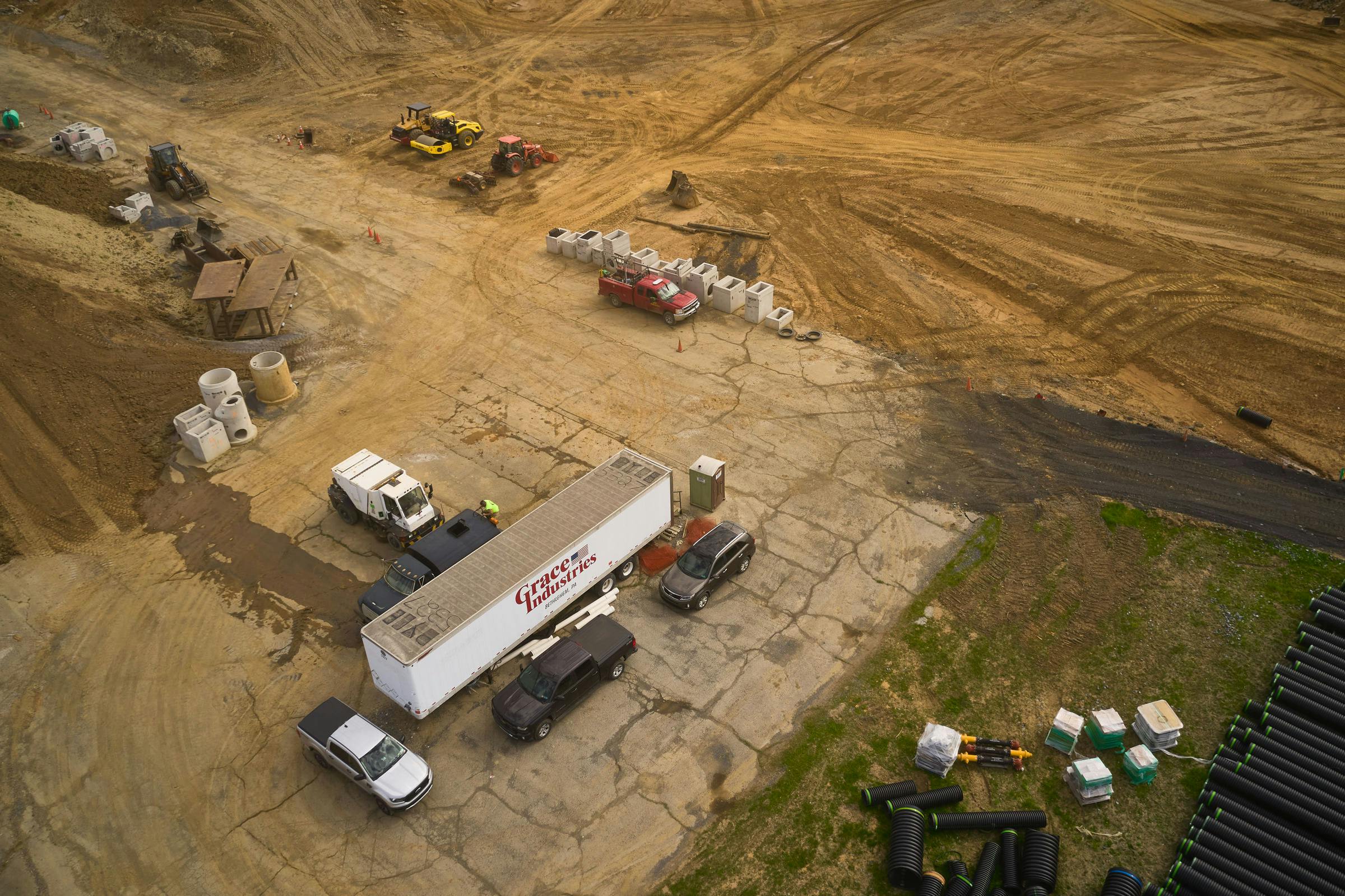 Construction photography for Grace Industries