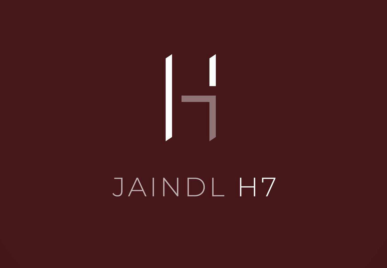 Award-winning logo design for Jaindl H7