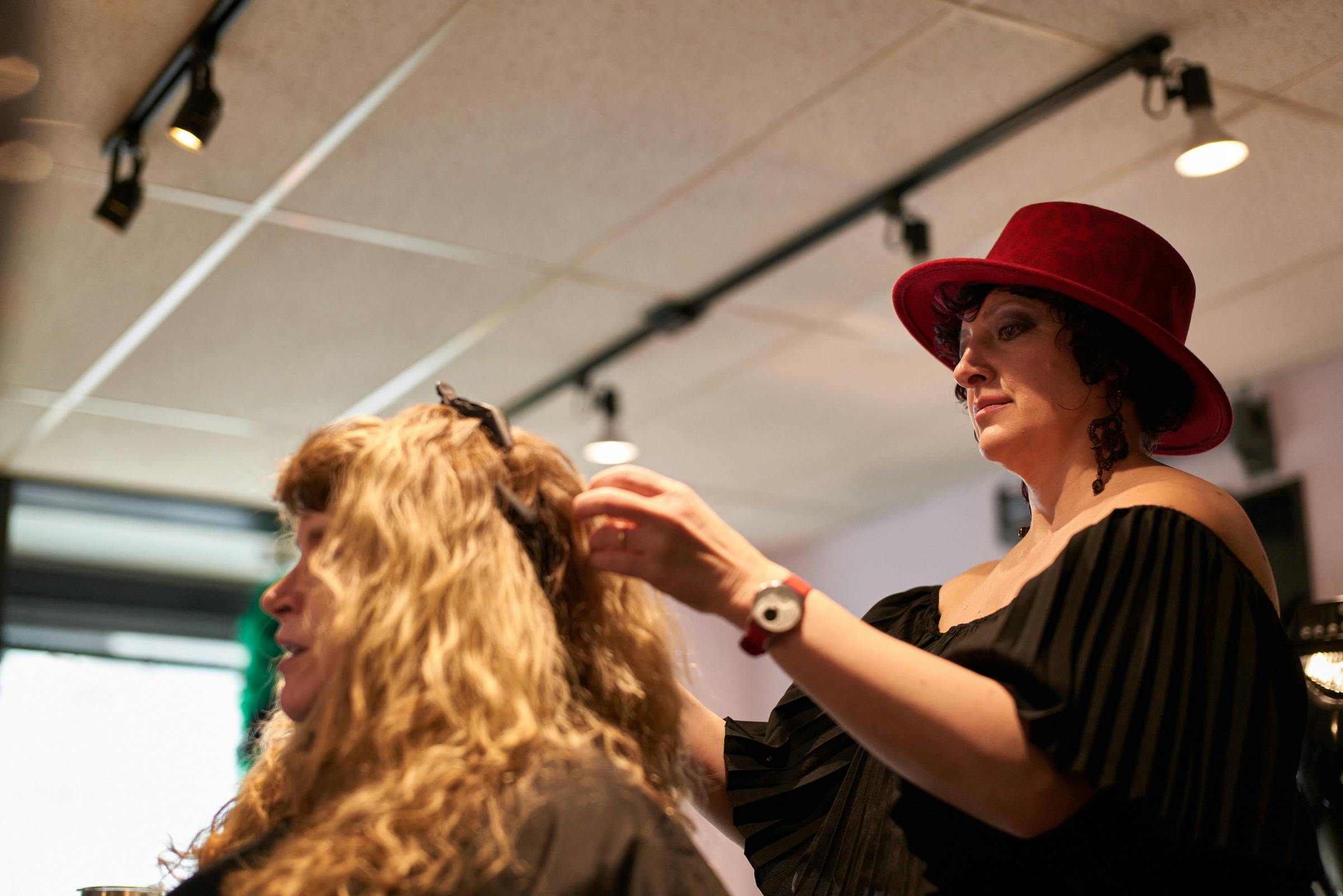 Candid photography for Verve Salon in Nazareth, PA