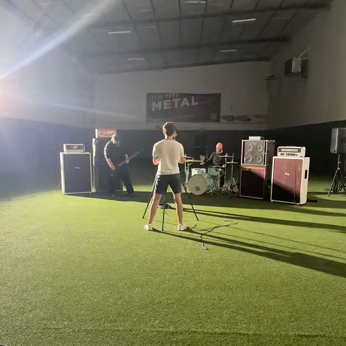 Behind the scenes