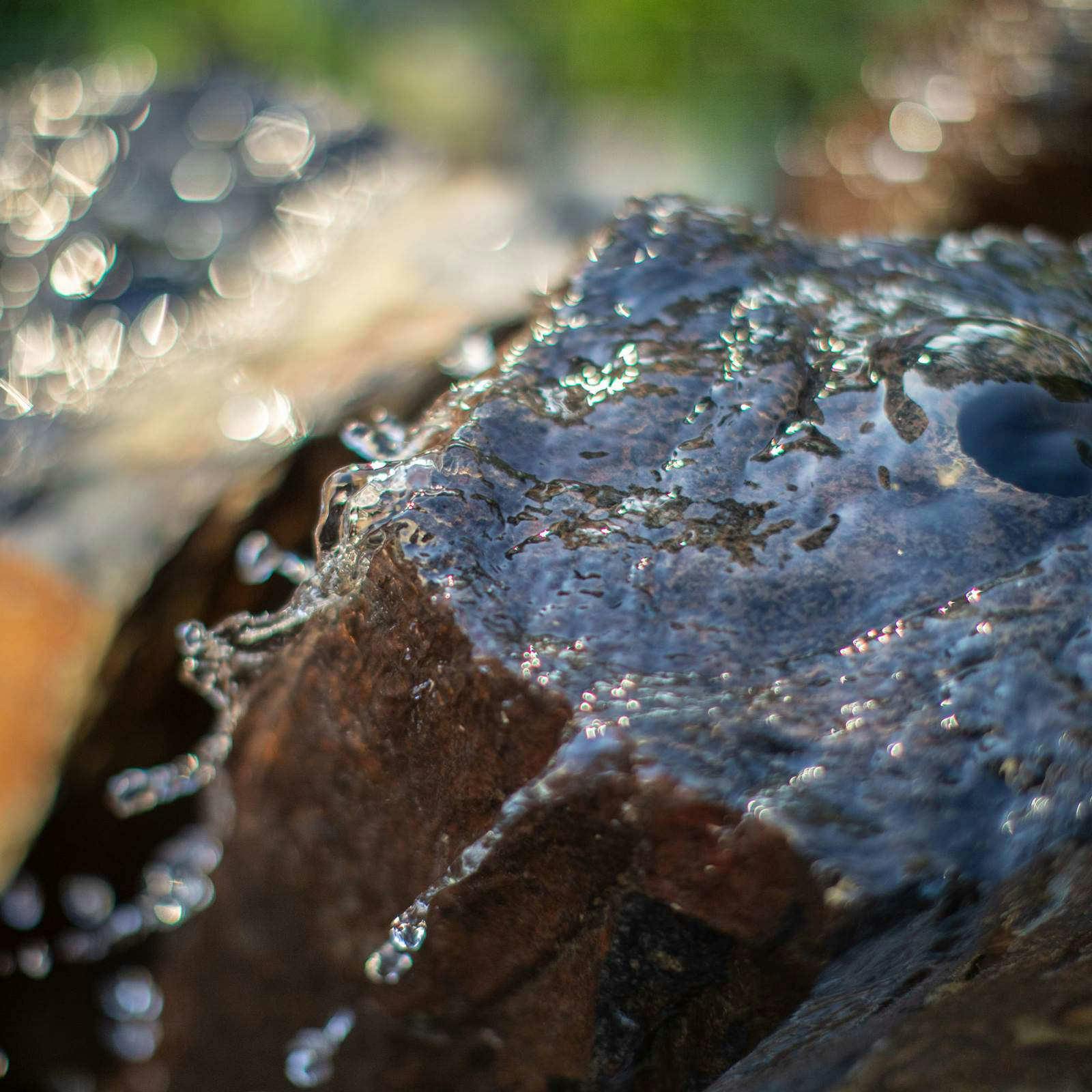 Details of the water feature